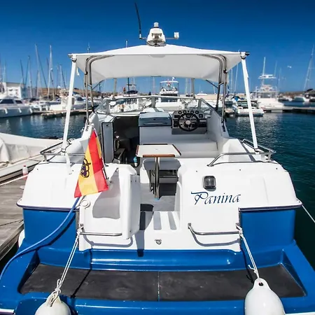 Cozy Boat To Unwind By The Ocean Hotel Puerto Calero Buitenkant foto
